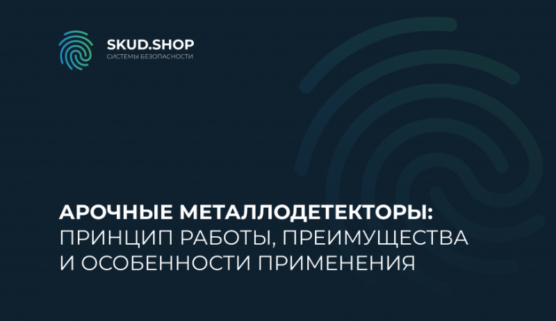 Арочные металлодетекторы: принцип работы, преимущества и особенности применения